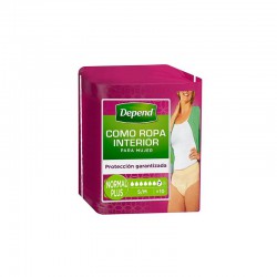DEPEND PANTS NORMAL SM MUJER