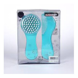 SUAVINEX CEPILLO Y PEINE AZUL